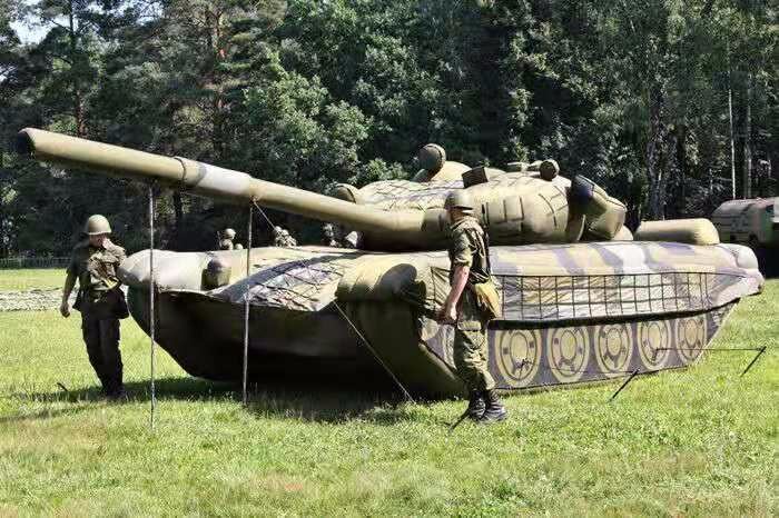 义安部队充气坦克